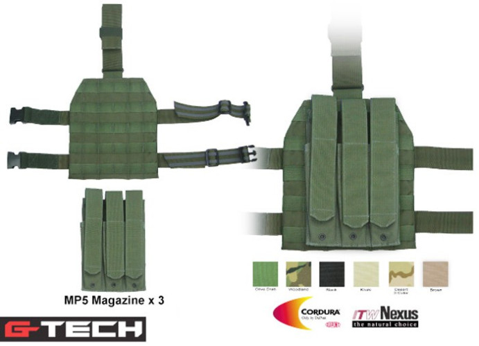 Porta caricatore MP5 Verde (GT-T01(OD) Guarder)