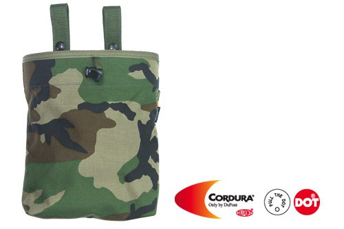 Belt Magazine Dump Pouch Woodland (P-03C(WC) GUARDER)
