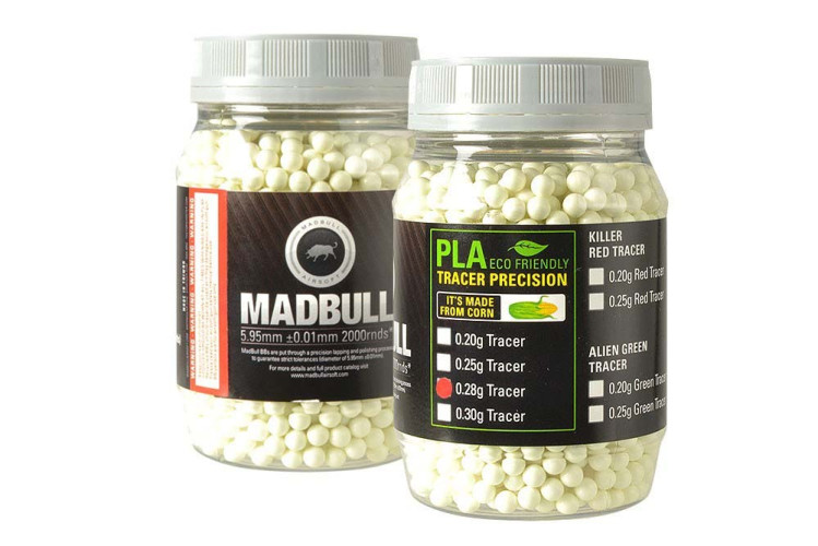 Bottiglia Pallini 0.28 PLA Traccianti 2000 bb (BU-TR28PLA MadBull)