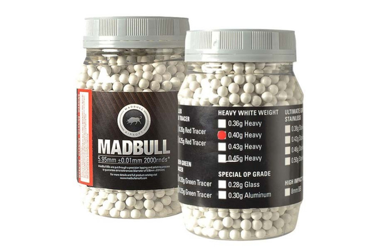 Bottiglia Pallini 0.40 Heavy White 2000 bb (BU-HW40 MadBull)