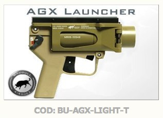 Lanciagranate AGX-LIGHT TAN (BU-AGX-LIGHT-T MadBull)