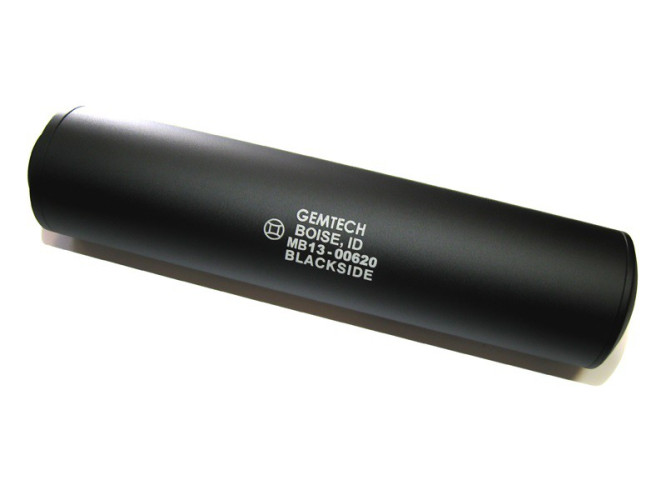 Silenziatore Gemtech Blackside Nero (BU-GTBS-BK MadBull)