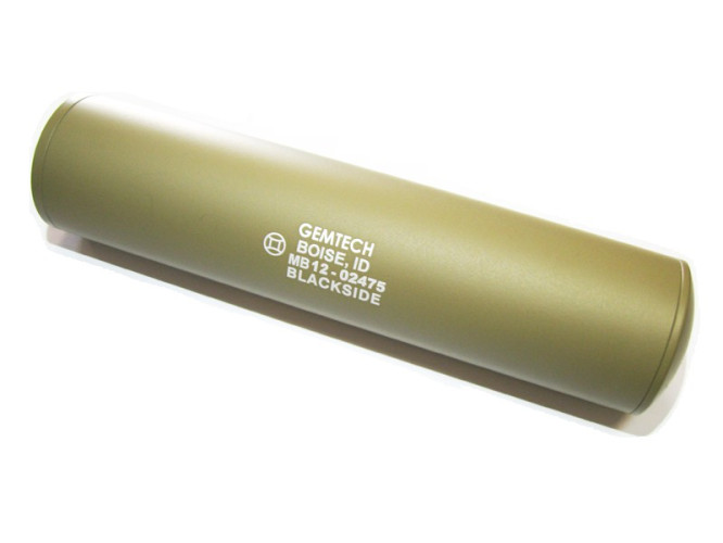 Silenziatore Gemtech Blackside TAN (BU-GTBS-TAN MadBull)