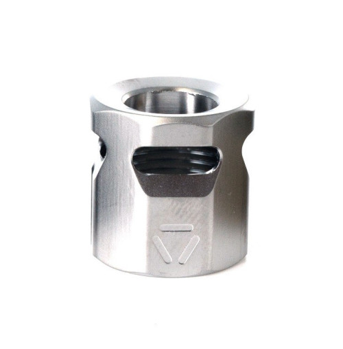 S.I. Circular Micro Threaded Barrel Comp - Silver (MB-SI-MC-CIRCLE Madbull)