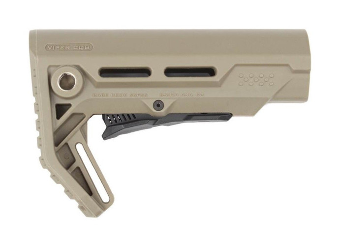 Strike Industries CQB Buttstock - Flat Dark Earth (MB-SI-STRIKE-ES-CQB Madbull)
