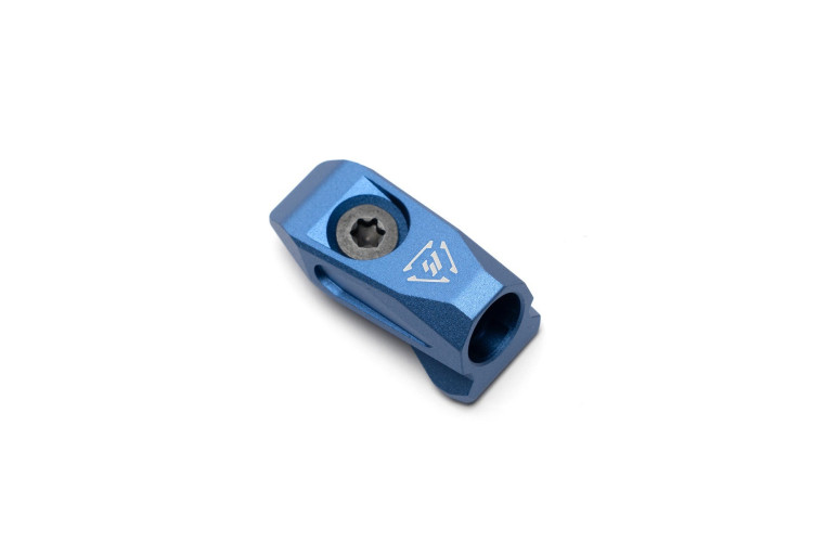 Strike Ind. LINK Angled QD Mount - Blue (SI-LINK-AQD Madbull)