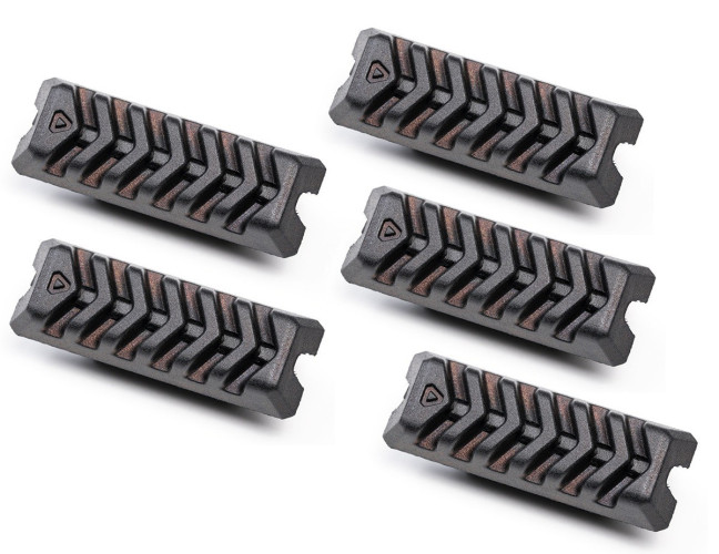 Strike Ind. Siegen Rails Cover (5x) - Black (SI-SIEGEN-COVER Madbull)