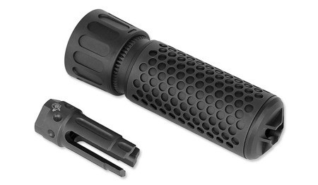 Silenziatore KAC QDC CQB 125mm CCW Nero (BU-556QDC-CQB-B MadBull)