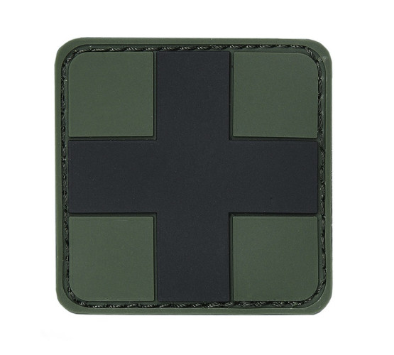 Patch 3D in PVC Croce Medico OD/BK (444120-3527OD 101 INC)